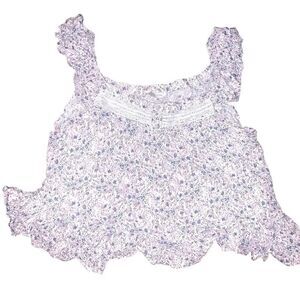 Lucky brand floral blouse